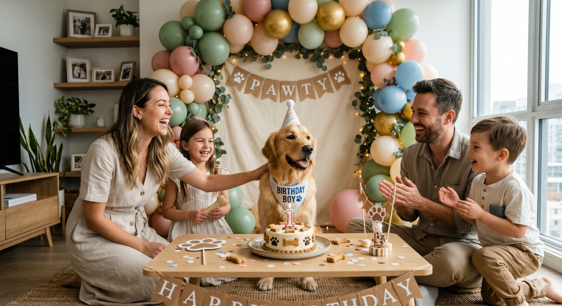 Pawty celebration