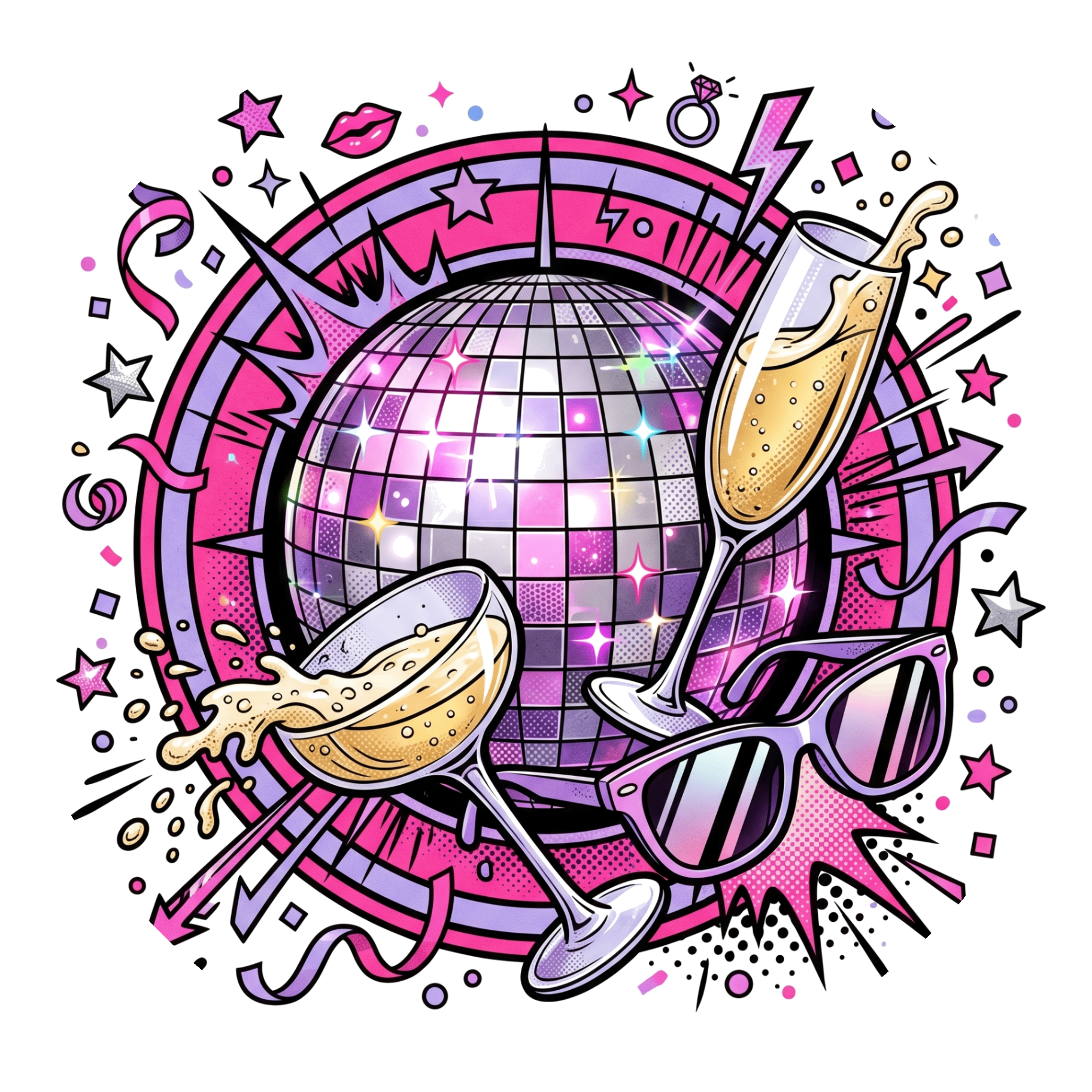 Bachelorette celebration party kit